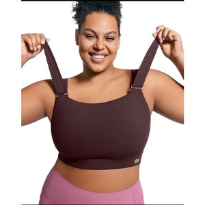 Sport Running Bras for Women Medium-High Impact Full Support Adjustable Straps